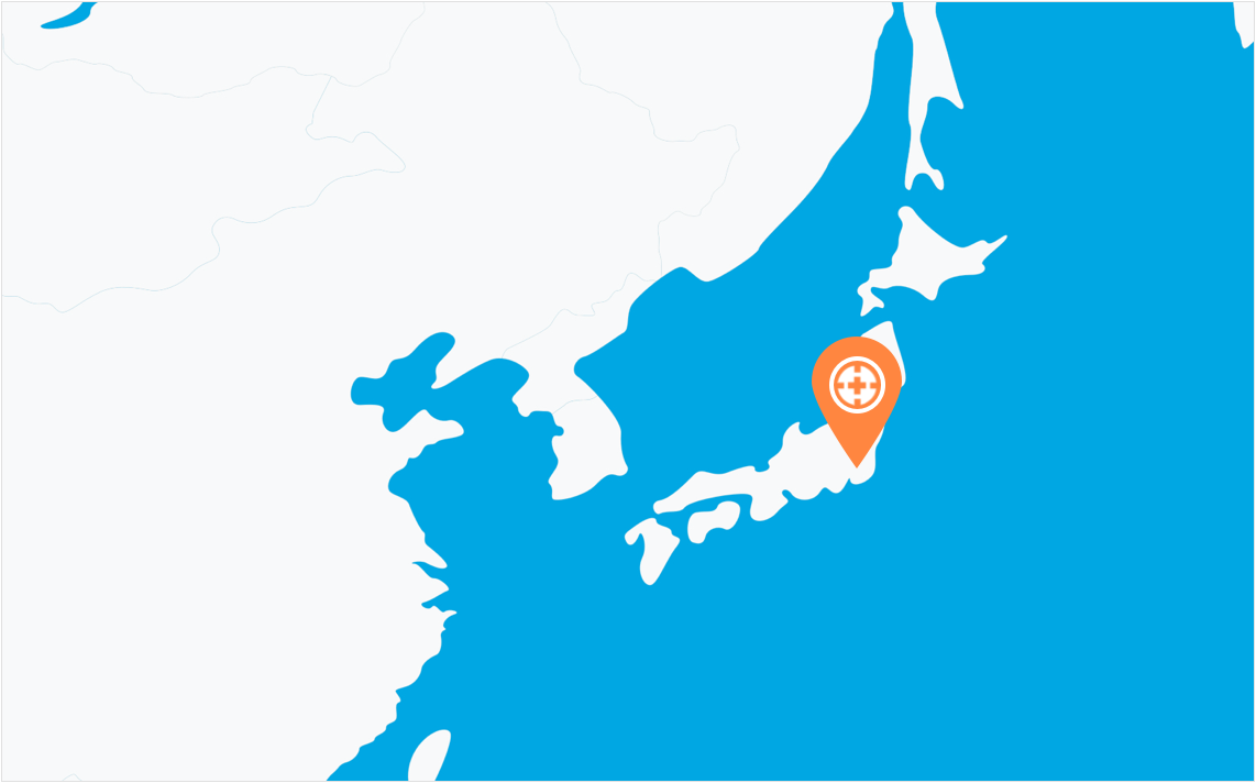 Japan map