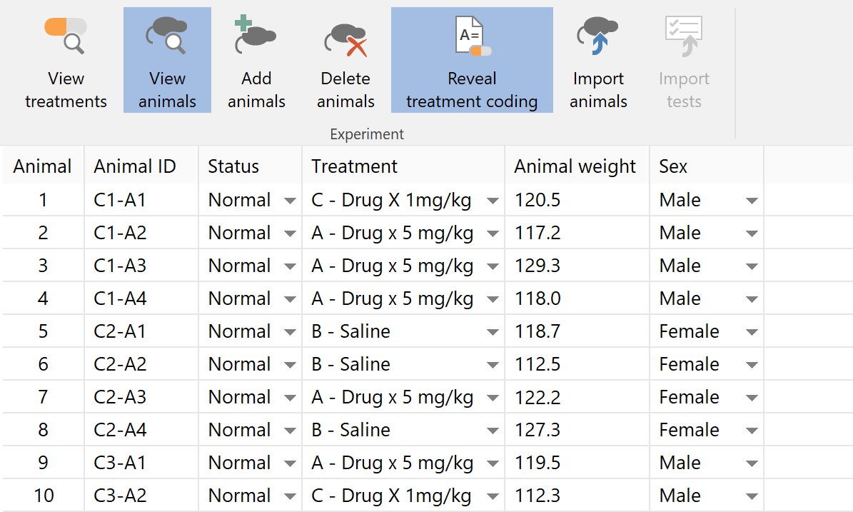 Easily manage animals and tests picture