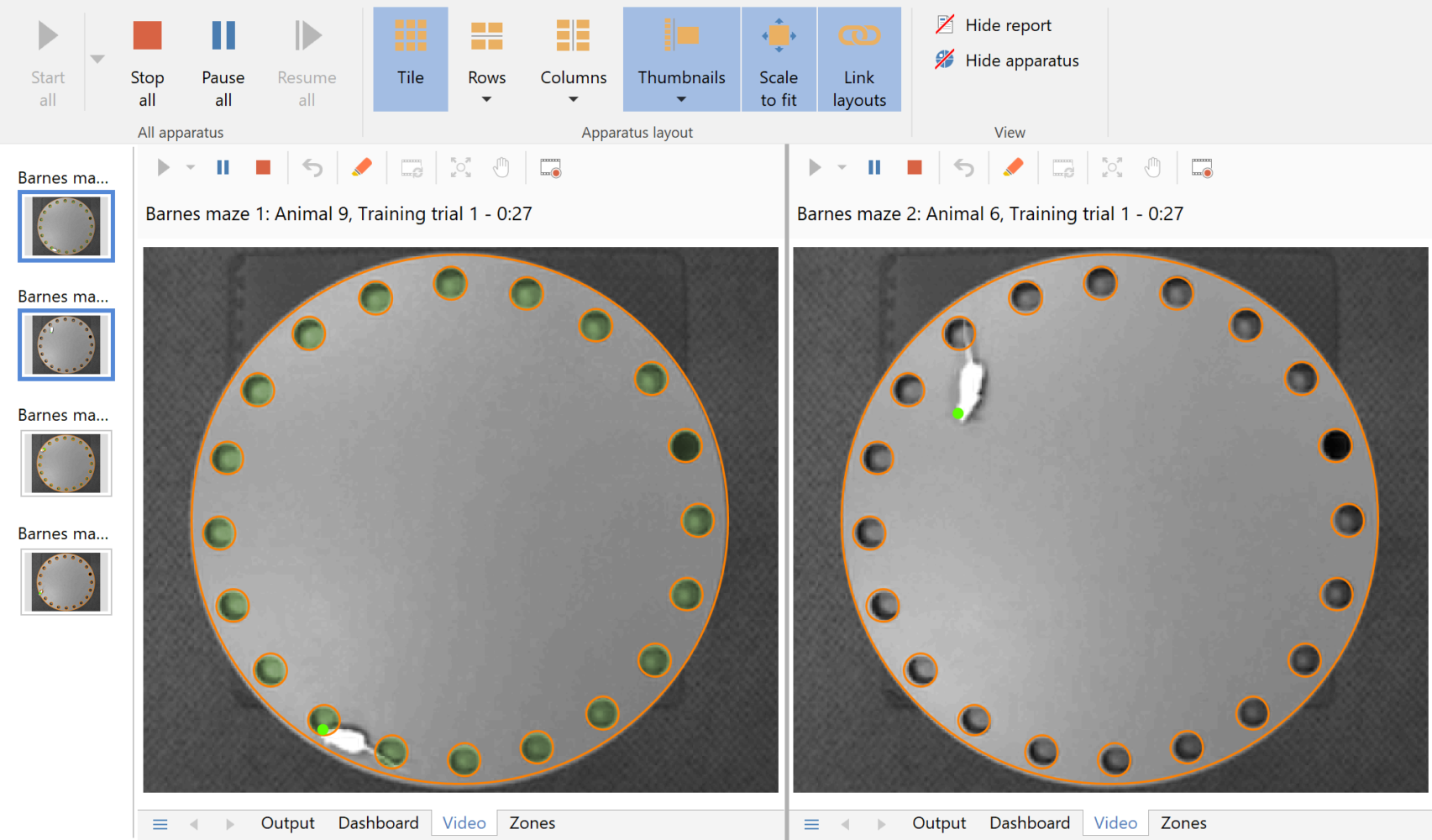 Running multiple tests simultaneously picture