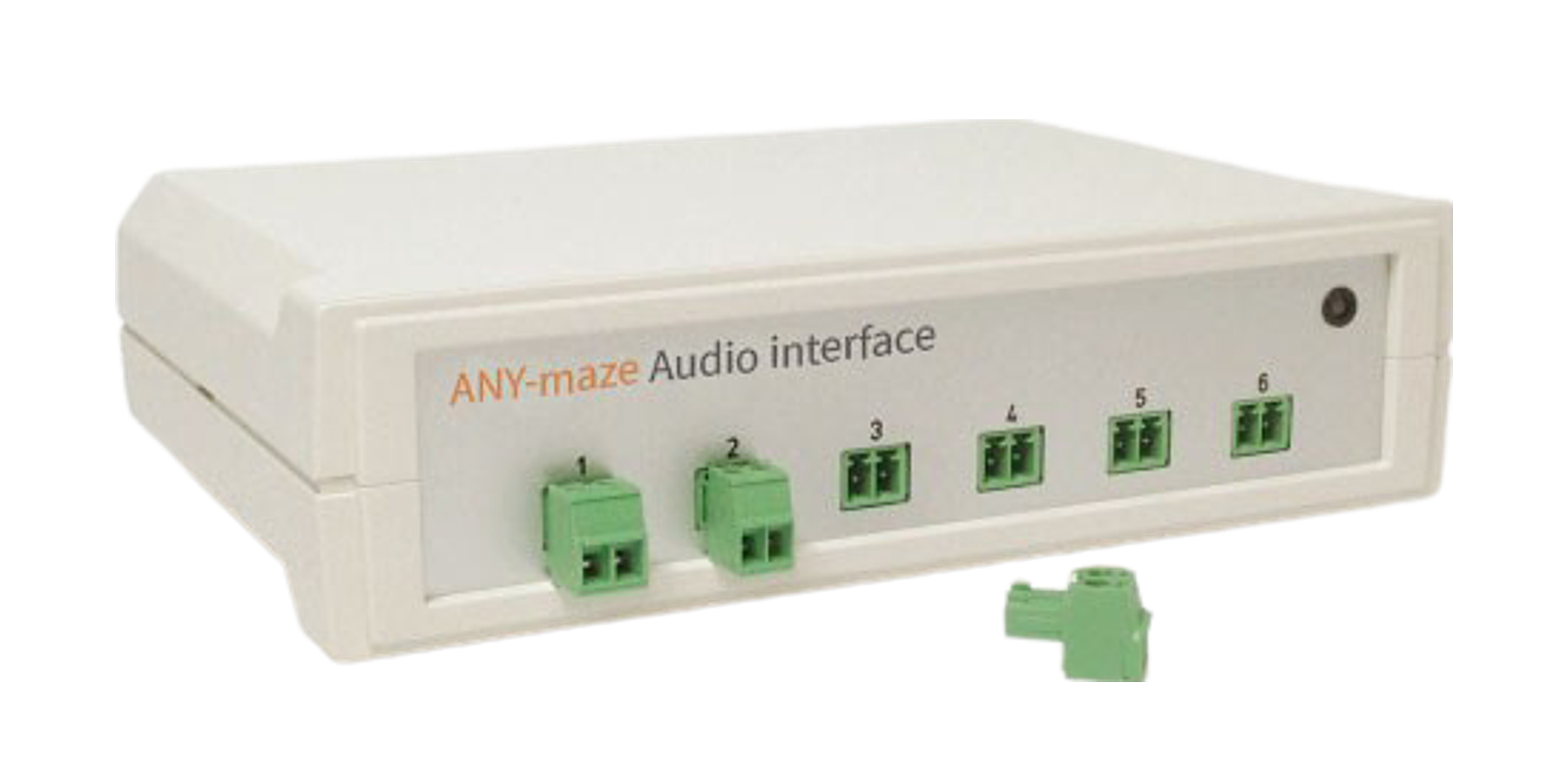 The ANY-maze Audio interface picture