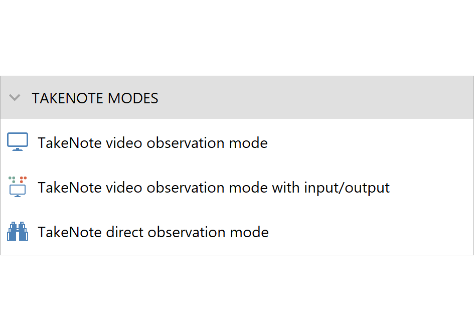 ANY-maze TakeNote Modes thumbnail